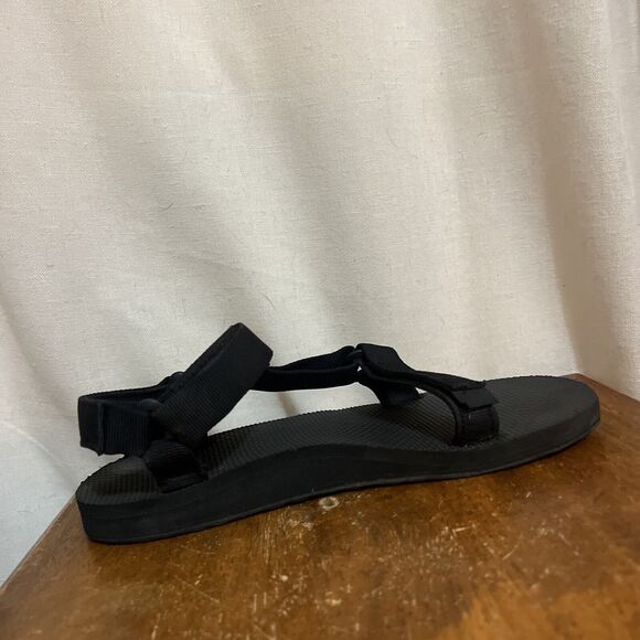 Teva Womens Size 8 Black Midform Universal Platform Sandals 1090969 Walking - Picture 6 of 10